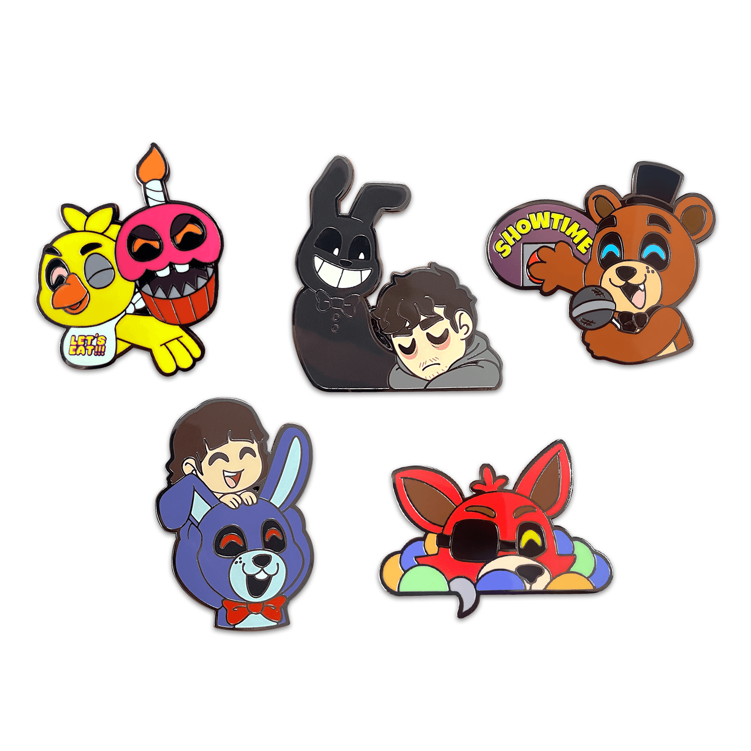 FNAF Movie Pin Set — Gadżety FNAF