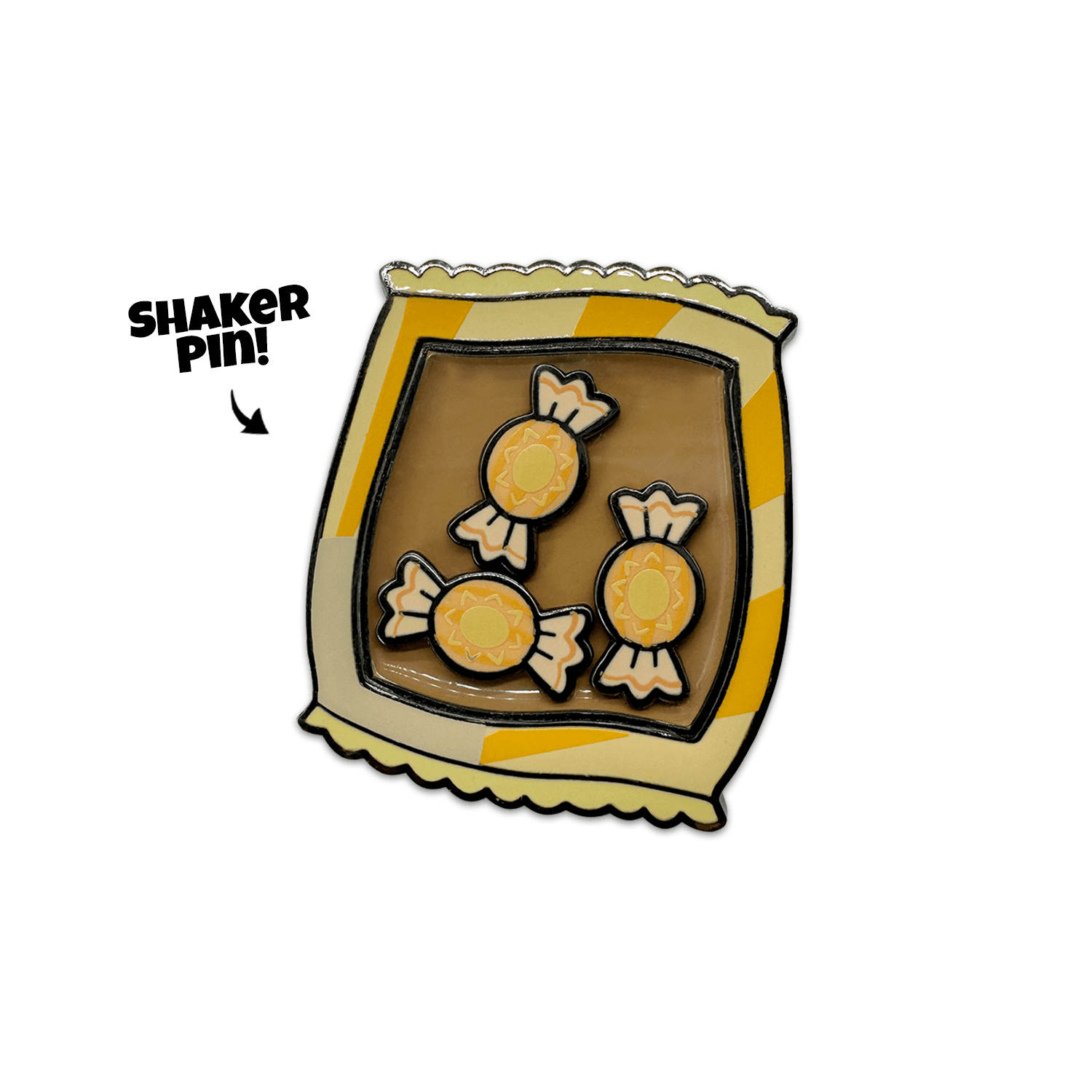 Sundrop Candy Shaker Pin — Gadżety FNAF