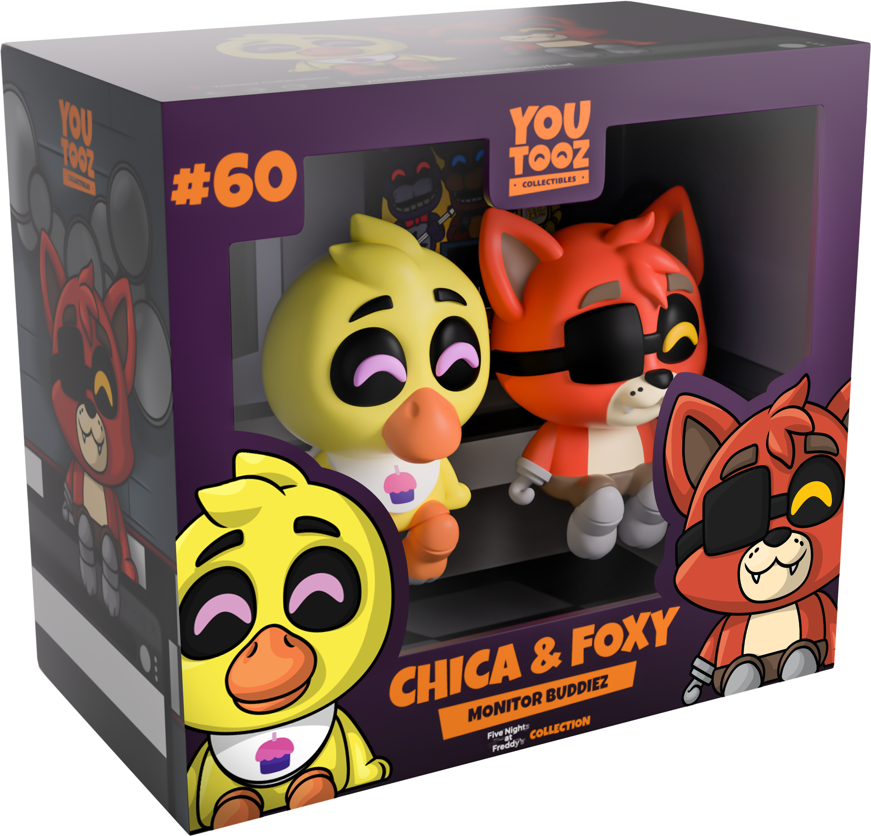 Chica and Foxy — Figurki FNAF