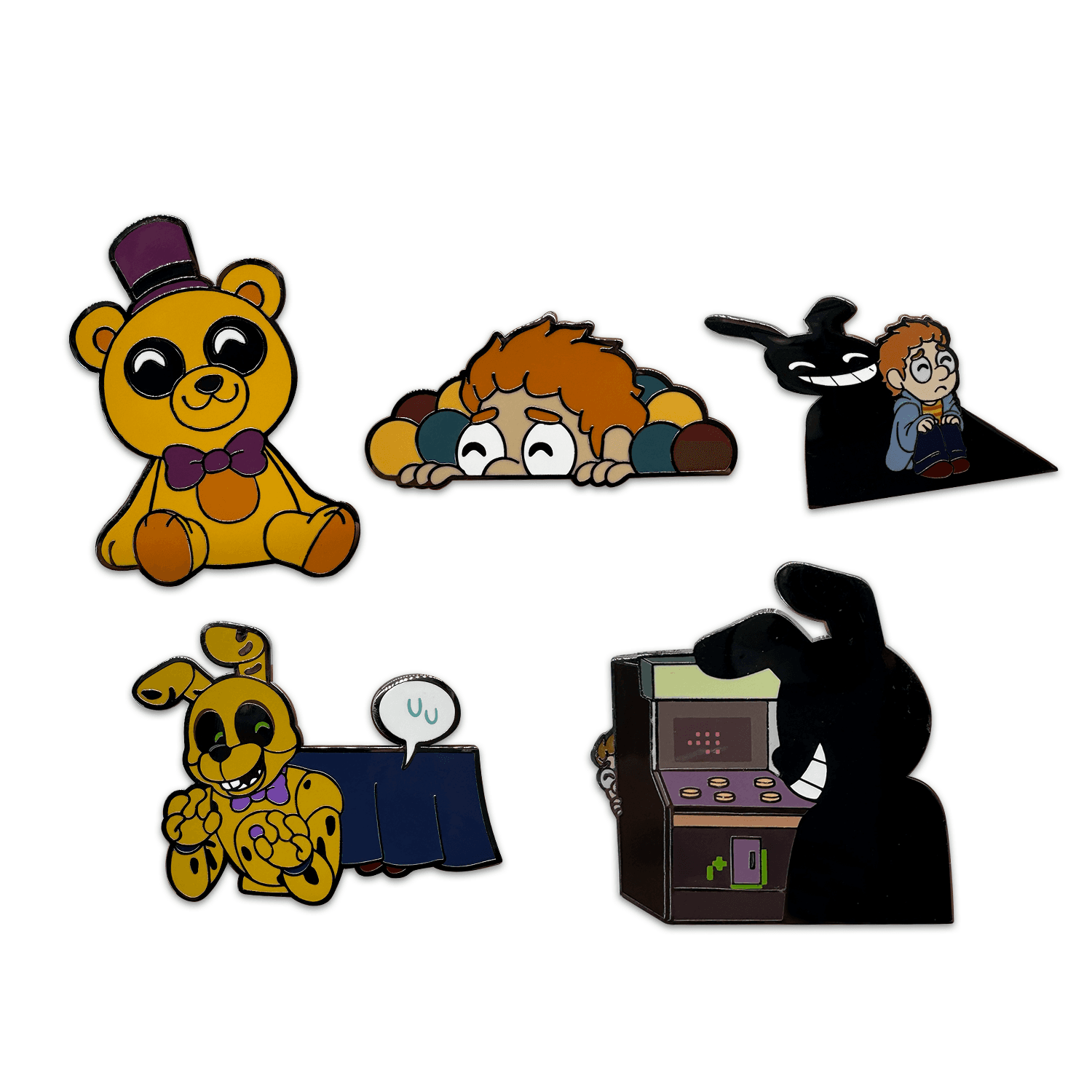 Into the Pit Pin Set — Gadżety FNAF