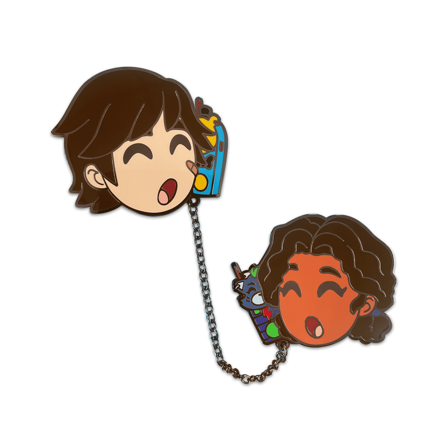 Gregory and Cassie Connected Pin — Gadżety FNAF