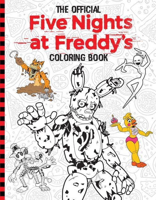 Official Five Nights at Freddy's Coloring Book — Książki FNAF