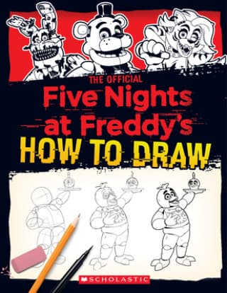 Five Nights at Freddy's How to Draw — Książki FNAF