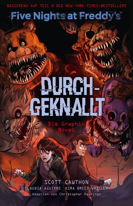 Five Nights at Freddy's: Durchgeknallt - Die Graphic Novel — Komiksy FNAF