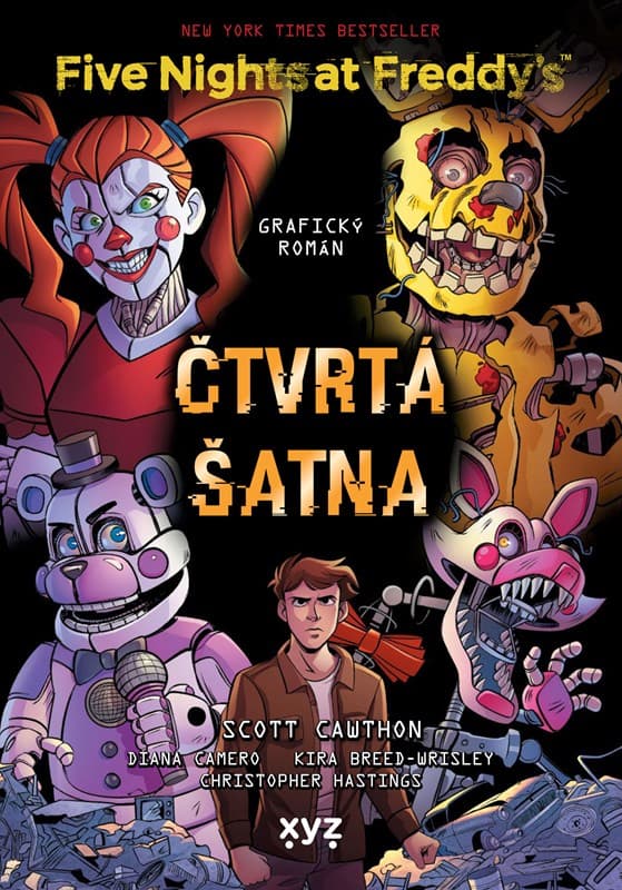 Five Nights at Freddy's: Čtvrtá šatna (grafický román) — Książki FNAF