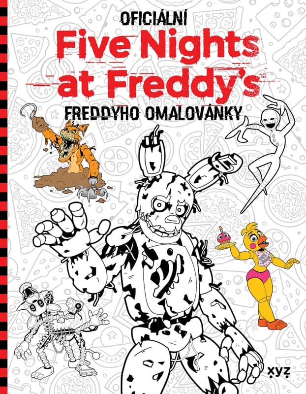 Five Nights at Freddy's: Freddyho omalovánky — Książki FNAF