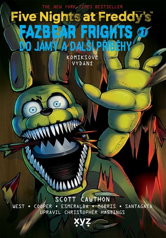 Five Nights at Freddy's: Do jámy a další příběhy (grafický román) — Książki FNAF