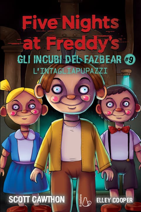 intagliapupazzi. Five nights at Freddy's. Gli incubi del Fazbear — Książki FNAF