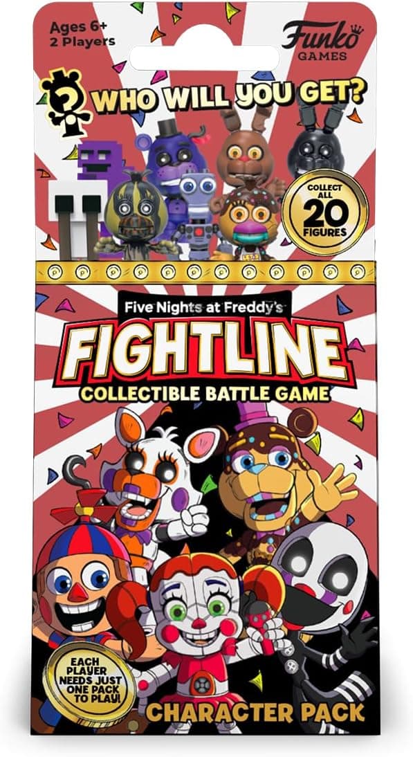 Five Nights at Freddy's Fightline - Battle Booster Pack — Gadżety FNAF