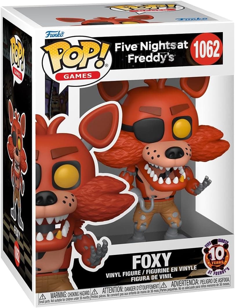 Funko Pop! Games: Five Night's At Freddy's - Foxy - Five Nights At Freddy's — Figurki FNAF