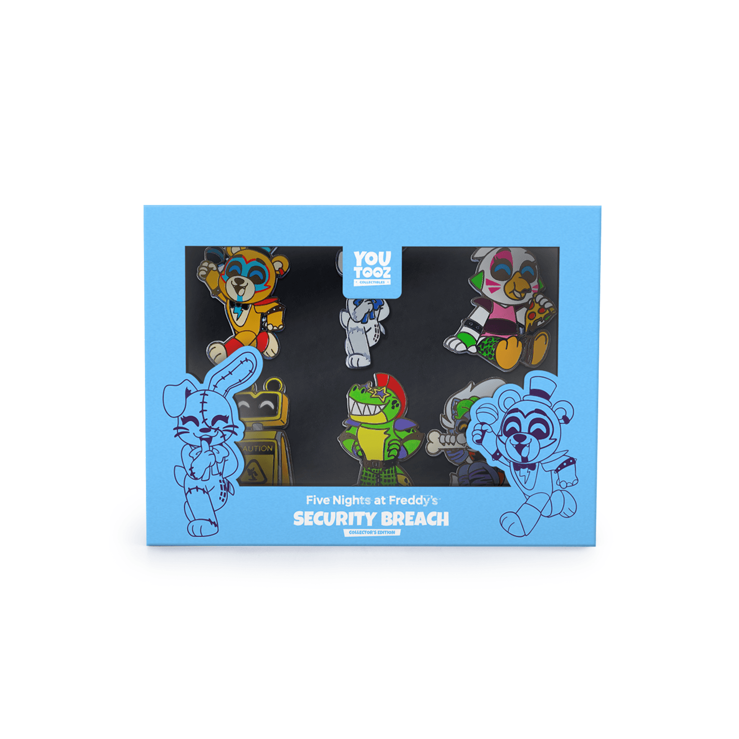 FNAF Security Breach Pin Set — Gadżety FNAF