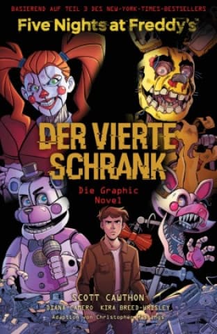 Five Nights at Freddy's: Der vierte Schrank - Die Graphic Novel — Komiksy FNAF