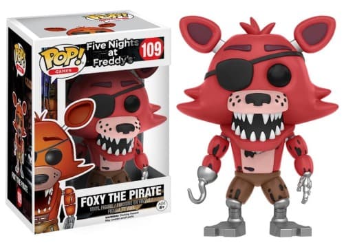 Funko Pop! FIVE NIGHTS AT FREDDY'S 109 Foxy The Pirate FNAF Figurka — Figurki FNAF