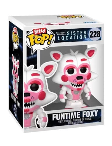 FIVE NIGHTS AT FREDDY'S Bitty FUNTIME FOXY 2.5cm Funko Pop! FNAF Figurka — Figurki FNAF