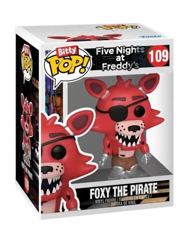 FIVE NIGHTS AT FREDDY'S Bitty FOXY 2.5cm Funko Pop! FNAF Figurka — Figurki FNAF