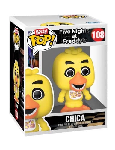 FIVE NIGHTS AT FREDDY'S Bitty Chica 2.5cm Funko Pop! FNAF Figurka — Figurki FNAF