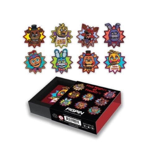 FIVE NIGHTS AT FREDDY'S Figpin figurka Przypinka Chica Foxy Bonnie — Figurki FNAF