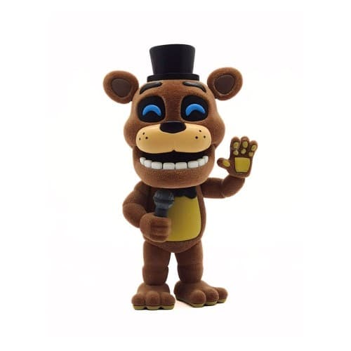 Five Nights at Freddy's Freddy Flocked 12 cm FNAF Figurka Security Breach — Figurki FNAF