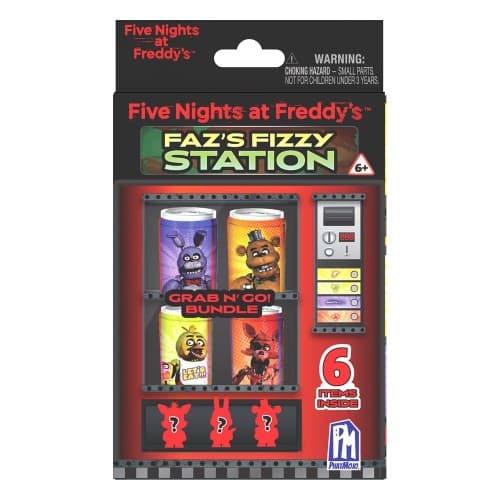 Five Nights at Freddy's: Faz's Fizzy Station Grab N´Go Figurki Karta FNAF — Figurki FNAF