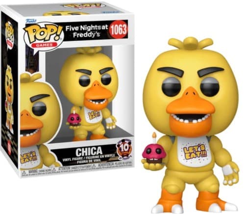 Funko POP! FIVE NIGHTS AT FREDDY'S POP Games 1063 Chica FNAF Figurka — Figurki FNAF