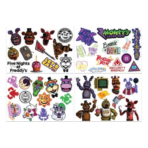 Five Nights at Freddy's Tech Sticker Pack Fanattik Nalepki Wlepki — Figurki FNAF