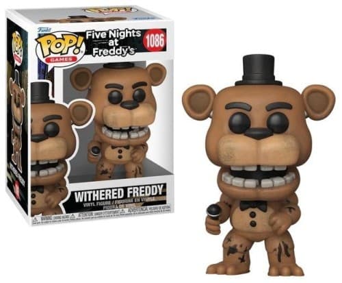 FIVE NIGHTS AT FREDDY'S - POP Games N° 1086 - Withered Freddy — Figurki FNAF