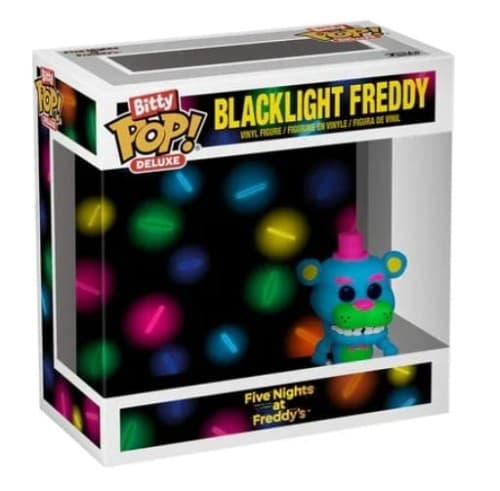 Funko Pop! FNAF Bitty Deluxe Blacklight Freddy Five nights at freddy's — Figurki FNAF