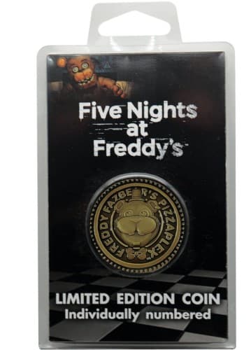 FIVE NIGHTS AT FREDDY'S Fazbear Limited Edition Coin Moneta Kolekcjonerska — Figurki FNAF