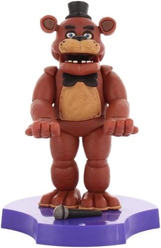 FNAF Freddy Stojak słuchawki i Telefon 10cm Podstawka Five Nights at freddy's Figurka — Figurki FNAF