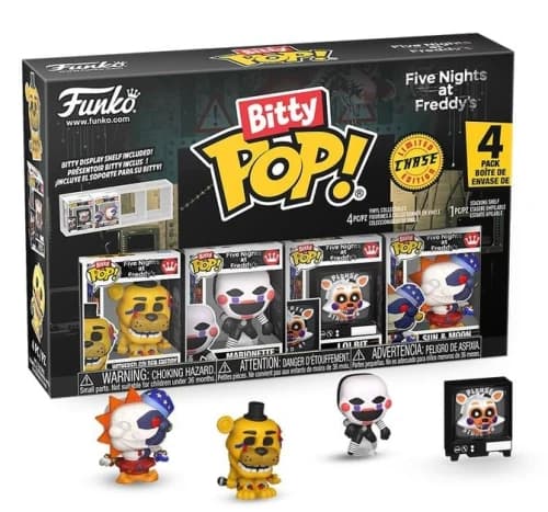 FIVE NIGHTS AT FREDDY'S - Bitty Pop 4 Pack 2.5cm - Springtrap — Figurki FNAF
